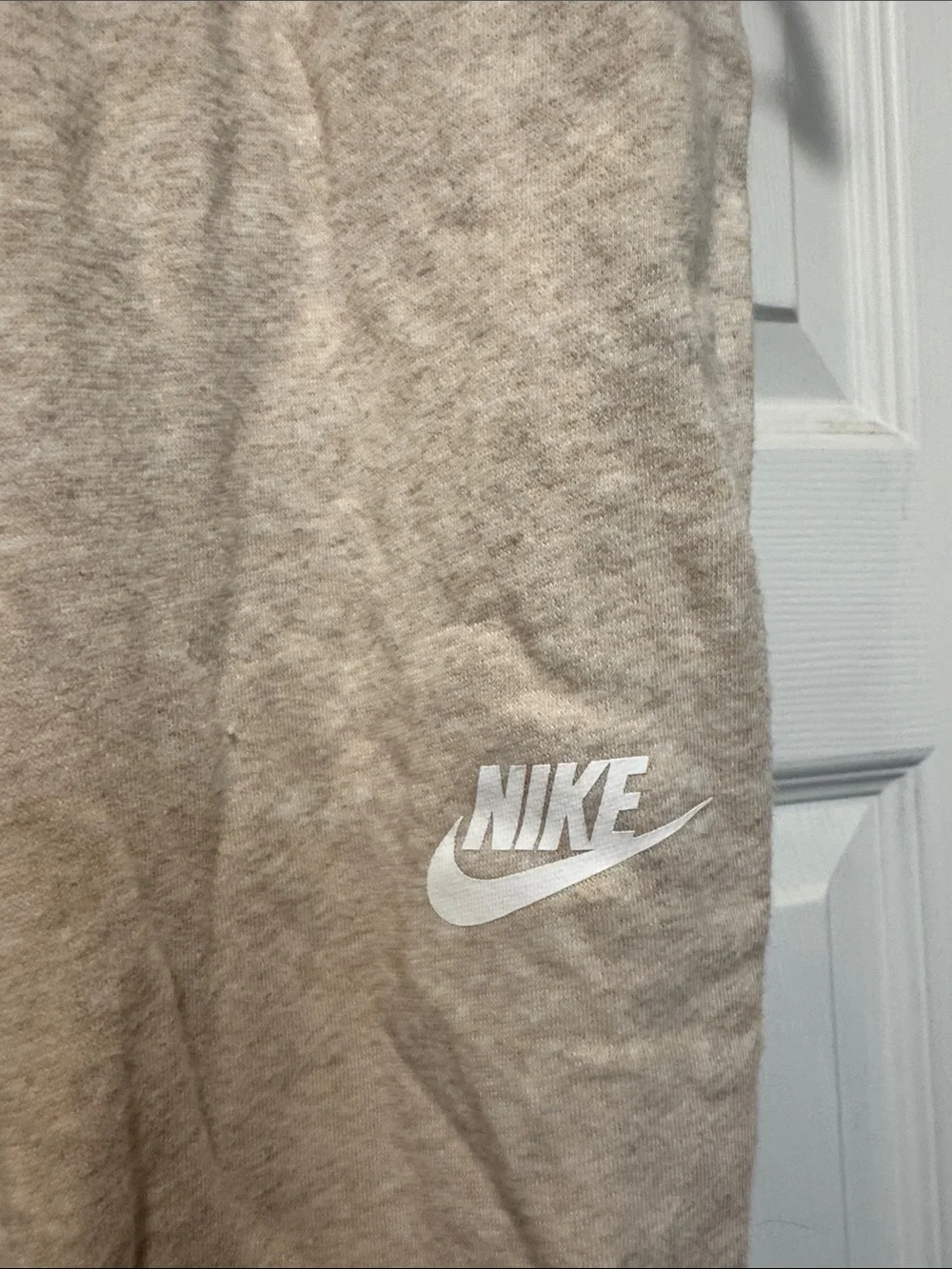 Nike Women's Beige Sweat Joggers